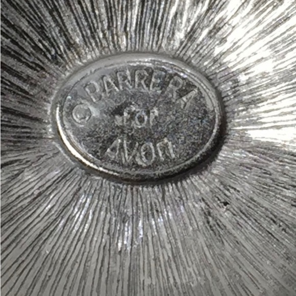 Vintage Jose Barrera for Avon silver-tone Falling Leaves collar necklace - Picture 14 of 14